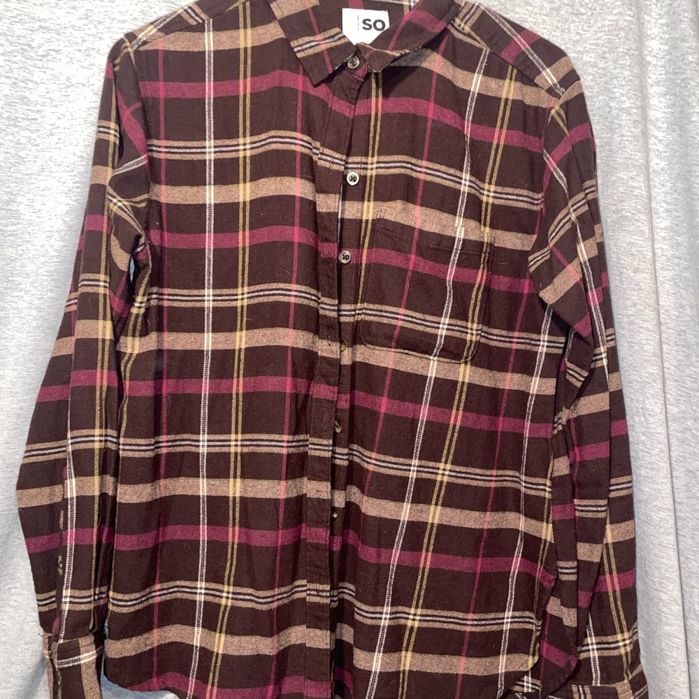 Flannel Plaid Shirt